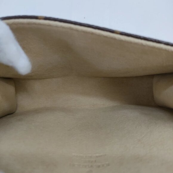 Louis Vuitton LV Shoulder Bag Pochette Florentine Brown Monogram 650-0710 - Picture 11 of 13